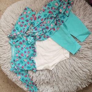 0-3 month 2 piece Garanimals set